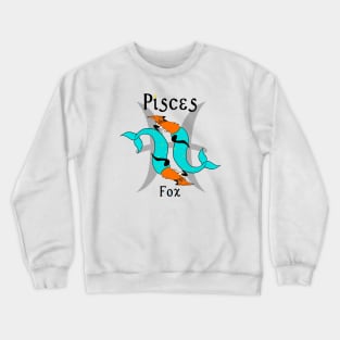 Pisces Fox Crewneck Sweatshirt